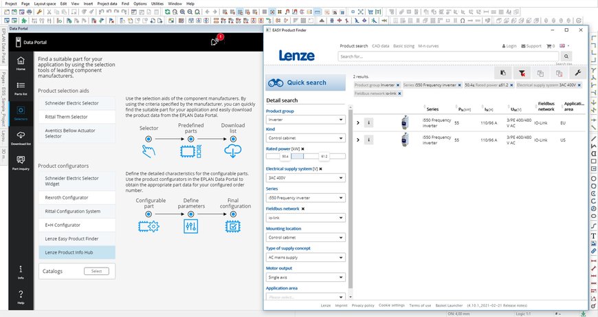 Simplification de la recherche de composants